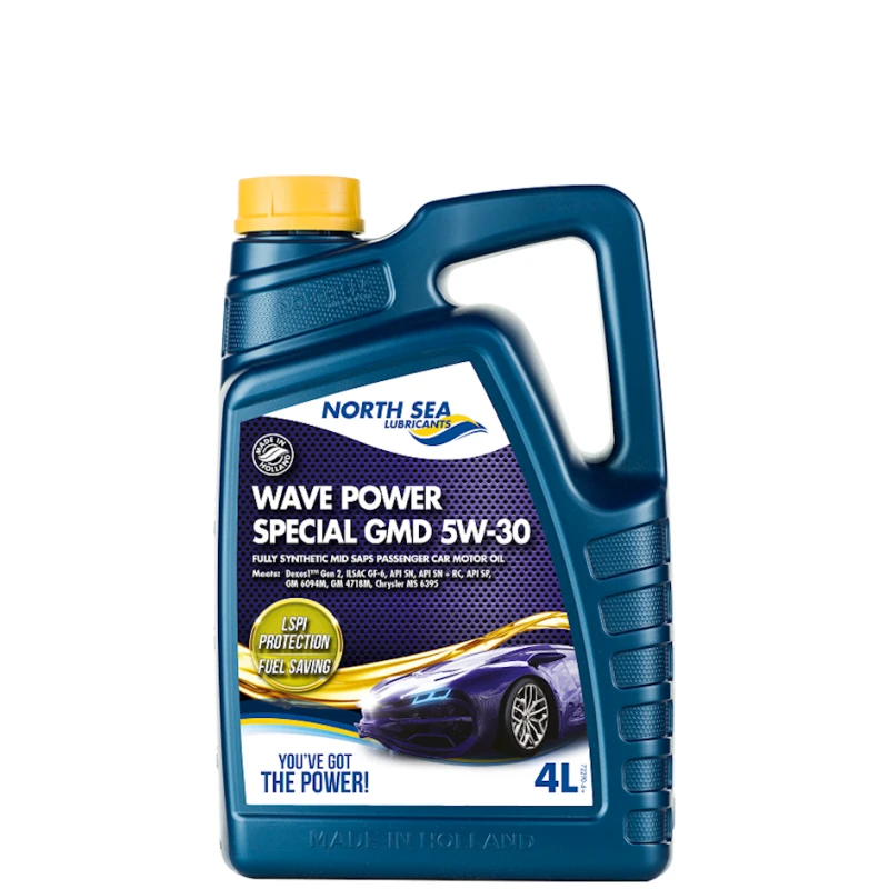 Моторные масла North sea lubricants Wave Power Special GMD 5W-30, 4 л
