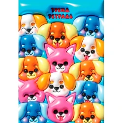 Bloknot Проф-Пресс Тренд Тетрадь Собачки, A5, 40 vərəq