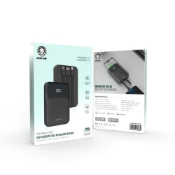 Внешний аккумулятор Green Lion 3in1 10000mAh PD 20W Black (GN3N1PB10PDBK) Внешний аккумулятор Green Lion 3in1 10000mAh PD 20W Black (GN3N1PB10PDBK)