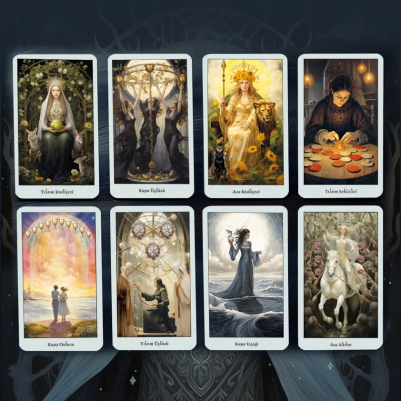 Карты Таро Mistik Cadı, 78 карт