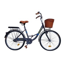 Velosiped vld790, boz/qəhvəyi