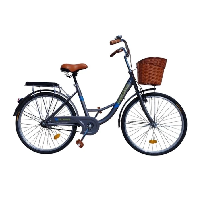 Велосипед vld790, серый/коричневый