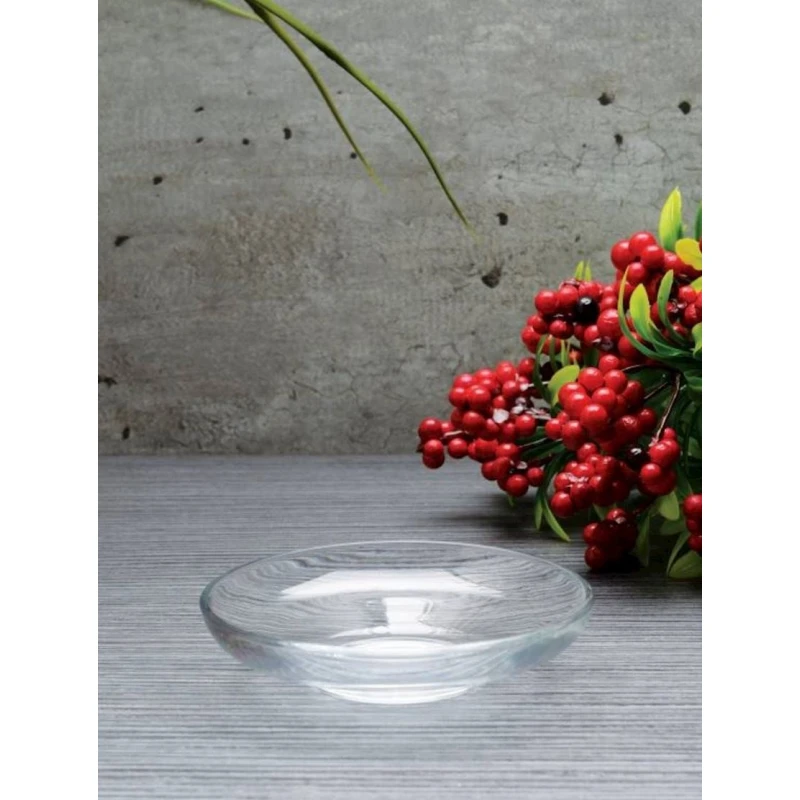 Набор блюдец Pasabahce Saucers 54201, Стекло, Прозрачный, 102х24 мм, 6 шт