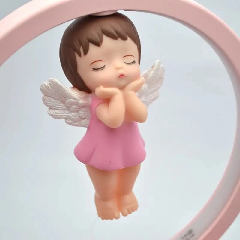 Dekorativ lampa və portativ dinamik 2-1-də Y-568, çəhrayı