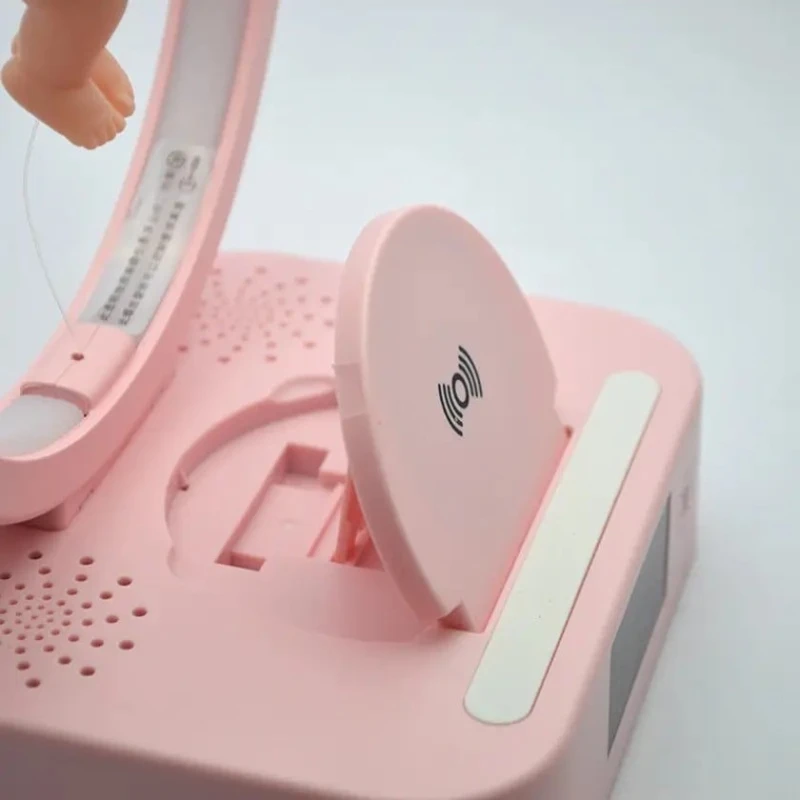 Dekorativ lampa və portativ dinamik 2-1-də Y-568, çəhrayı