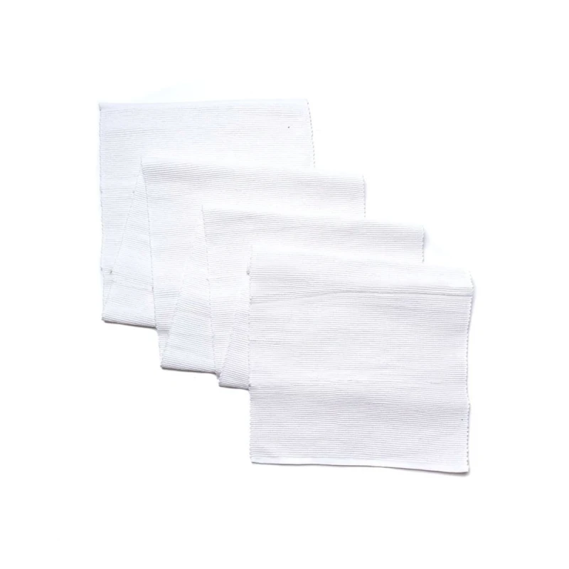 Доржка для стола Hom-me 105035, прямоугольная, 35x220 см, хлопок, белая Доржка для стола Hom-me 105035, прямоугольная, 35x220 см, хлопок, белая