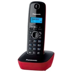 Радиотелефон Panasonic KX-TG1611UAR Black/Red Радиотелефон Panasonic KX-TG1611UAR Black/Red