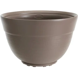 Горшок Di Martino Dora CL50G серый, пластик, 46.5x30x29 см