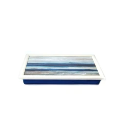 Поднос Hom-me 104986, 44x34 см, дерево, синий