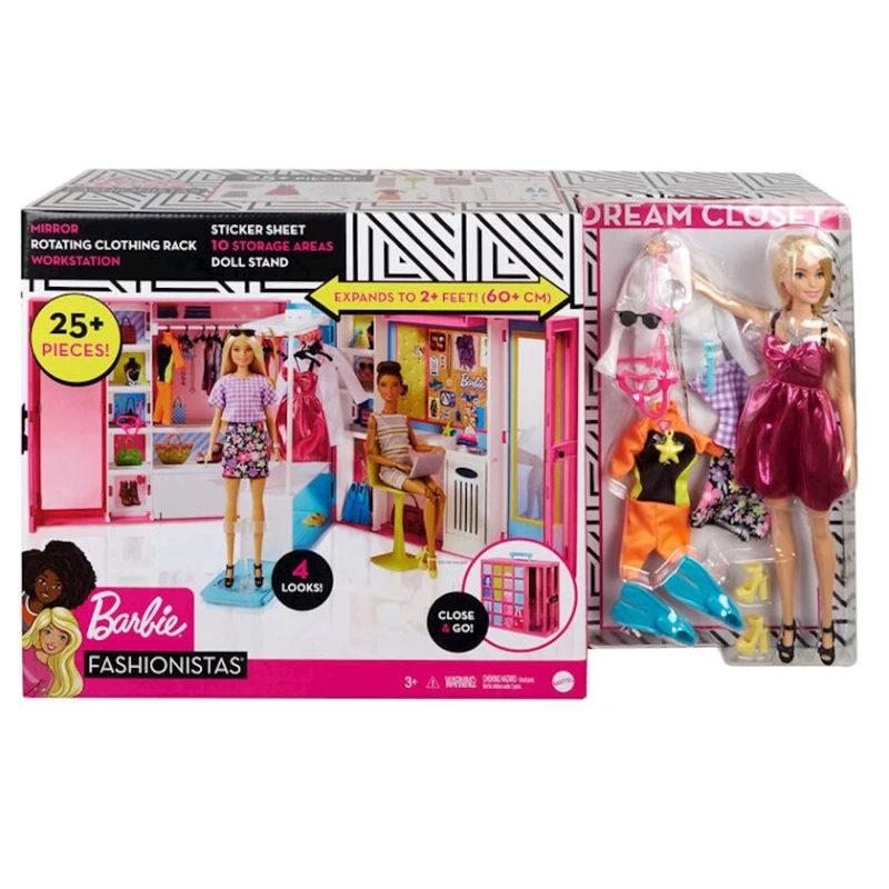 Игровой набор Barbie GBK10 Гардеробная комната