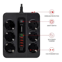 Şəbəkə filtri Coverzone BLK-11-EU 38w