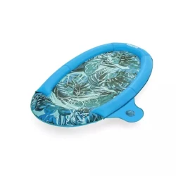 Şişirmə döşək Bestway 43552 Flex'n Fold, oval, böyüklər üçün, göy, 171x107x16 sm