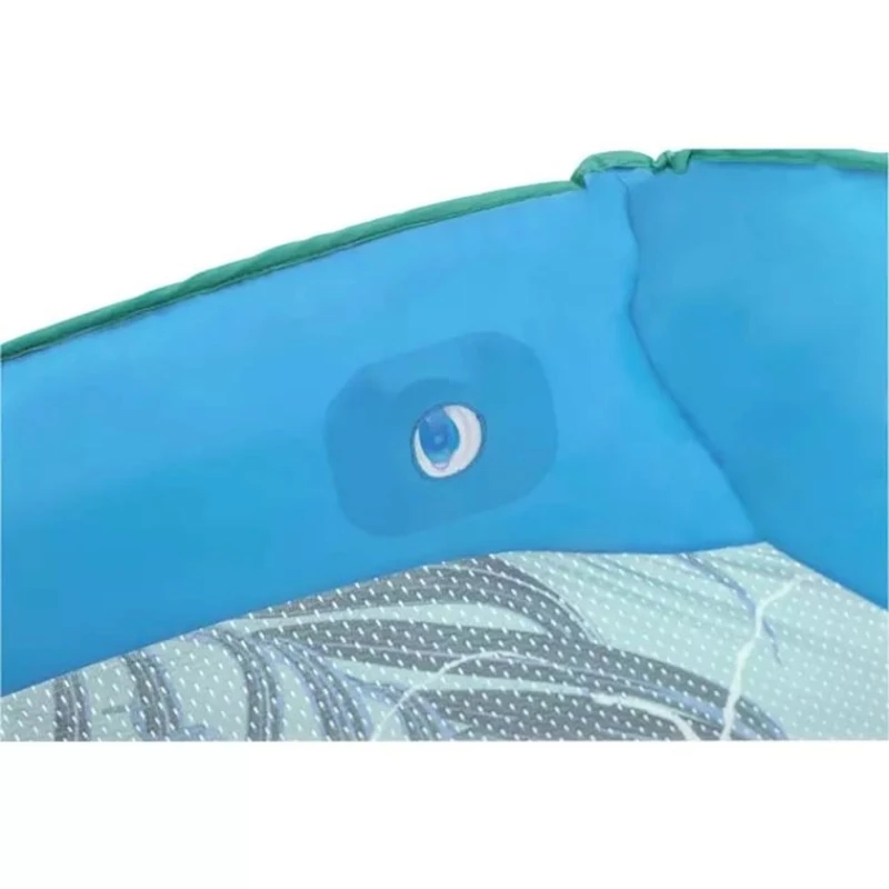 Şişirmə döşək Bestway 43552 Flex'n Fold, oval, böyüklər üçün, göy, 171x107x16 sm