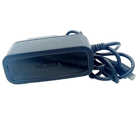Şəbəkə enerji toplama cihazı Nokia 5V 1.2A, Qara Şəbəkə enerji toplama cihazı Nokia 5V 1.2A, Qara