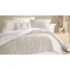 Набор покрывал с наволочками Yataş Loras, покрывало 240х250 см, наволочки 50x70 см 2 шт, двуспальный, хлопок/лен, белый
