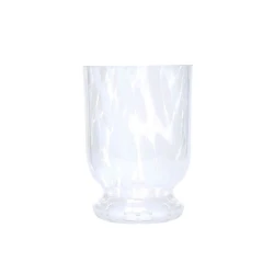 Şamdan Hom-me 11х15 sm, şüşə, ağ