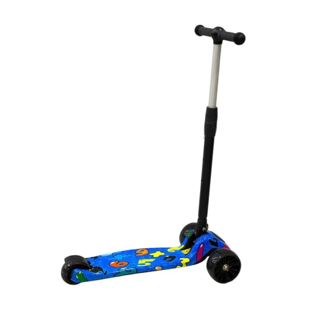 Uşaqlar üçün samokat JW 818-1_blue, göy