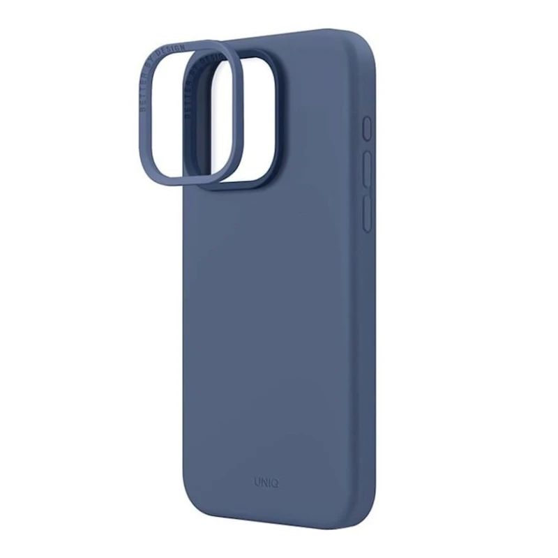 Чехол Uniq Lino Hue MagSafe для iPhone 15 Pro Max 6.7 Blue Чехол Uniq Lino Hue MagSafe для iPhone 15 Pro Max 6.7 Blue