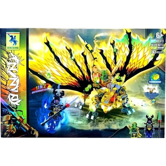 Конструктор Lego Ninja Golden battle dragon 362 элементов Конструктор Lego Ninja Golden battle dragon 362 элементов