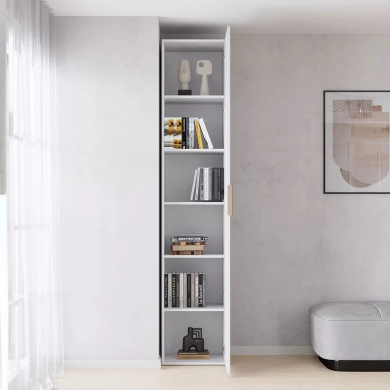 Шкаф Art Mebel 3, 210x40x45 см, ламинат, белый Шкаф Art Mebel 3, 210x40x45 см, ламинат, белый