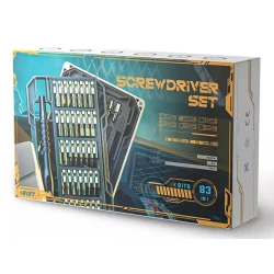 Набор бит с отверткой Jakemy JM-8187 83 в 1-ом, белый