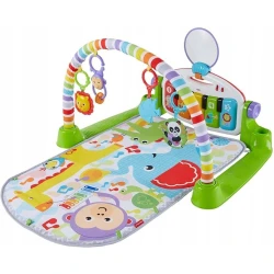 Музыкальный игровой коврик Fisher-Price Deluxe Kick 'n' Play Piano Gym Музыкальный игровой коврик Fisher-Price Deluxe Kick 'n' Play Piano Gym