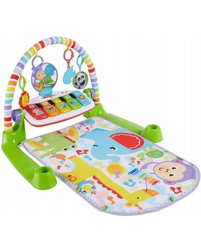 Musiqili oyun döşəkcəsi Fisher-Price Deluxe Kick 'n' Play Piano Gym