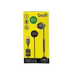 Проводные наушники Budi EP29TB Black