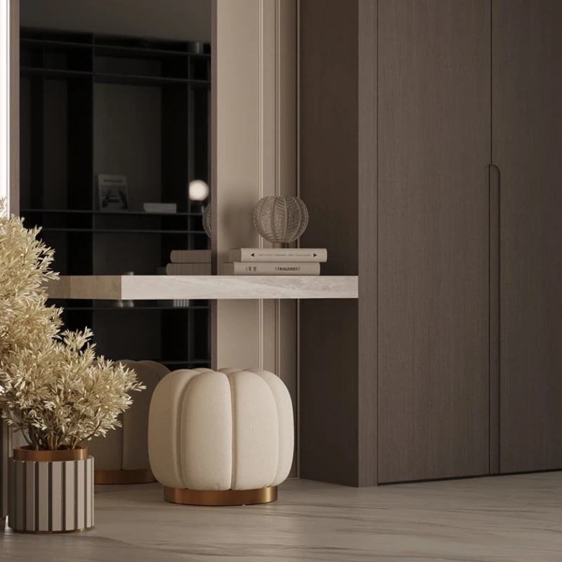 Пуфик 28, ткань, белый, 40x35x35 см Пуфик 28, ткань, белый, 40x35x35 см