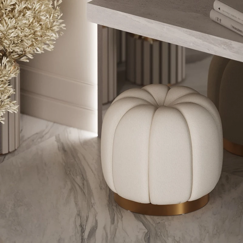 Пуфик 28, ткань, белый, 40x35x35 см Пуфик 28, ткань, белый, 40x35x35 см