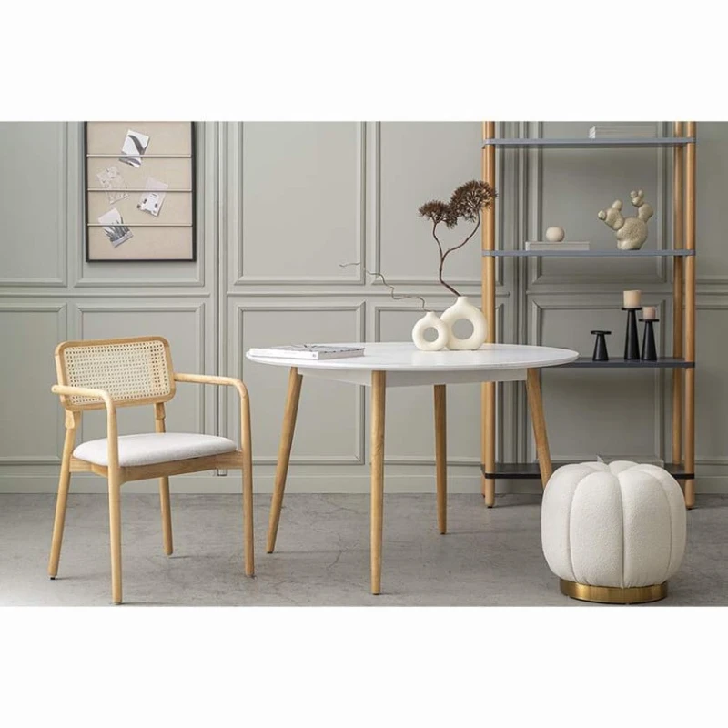 Пуфик 28, ткань, белый, 40x35x35 см Пуфик 28, ткань, белый, 40x35x35 см