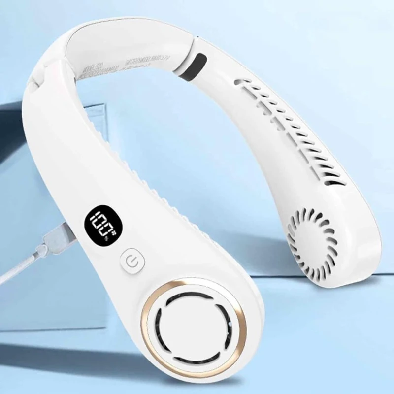 Нашейный вентилятор со светодиодным цифровым дисплеем EM10012943 Нашейный вентилятор со светодиодным цифровым дисплеем EM10012943