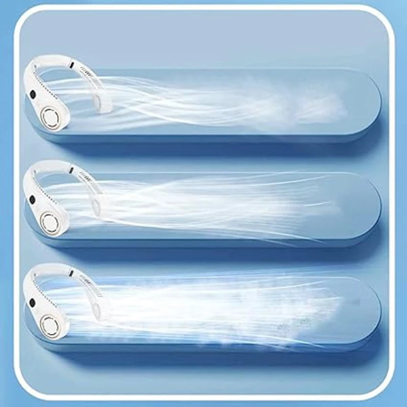 Нашейный вентилятор со светодиодным цифровым дисплеем EM10012943 Нашейный вентилятор со светодиодным цифровым дисплеем EM10012943