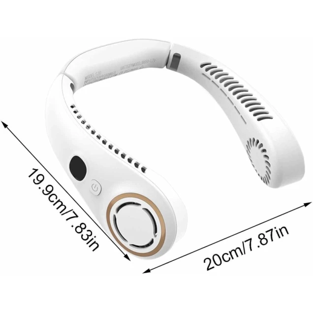 Нашейный вентилятор со светодиодным цифровым дисплеем EM10012943 Нашейный вентилятор со светодиодным цифровым дисплеем EM10012943