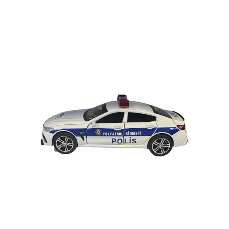 Игрушечная машинка YPX001 BMW YPX, 15х7 см, металл, белая/синяя Игрушечная машинка YPX001 BMW YPX, 15х7 см, металл, белая/синяя