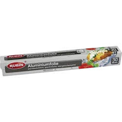 Фольга алюминиевая Rubin 30 м