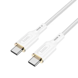 Кабель USB Hoco X95 60W Type-C to Type-C 1 м, Белый