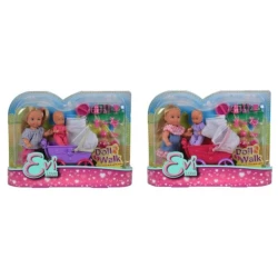 Игровой набор Evi Love Simba с малышом на прогулке, в ассортименте