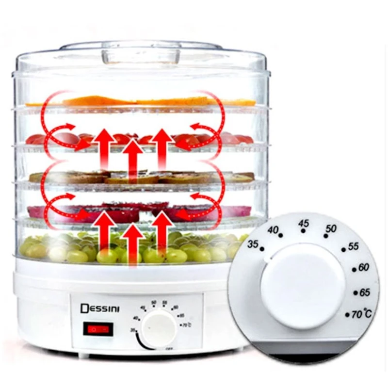 Сушильный аппарат для фруктов Dessini DS-350A Сушильный аппарат для фруктов Dessini DS-350A