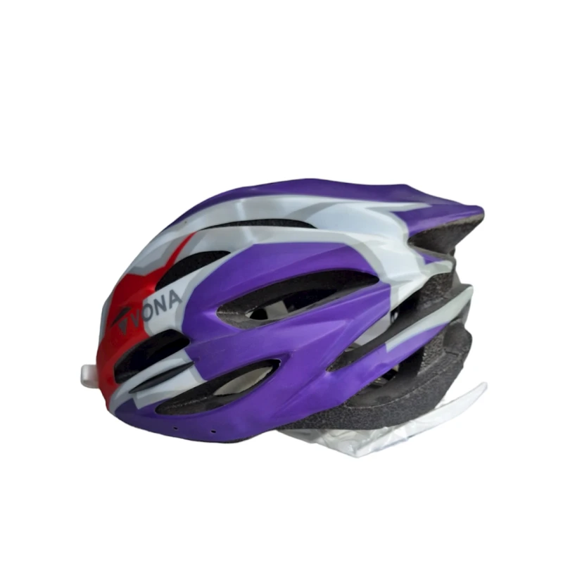 Мотошлем 1001387, фиолетовый/серый