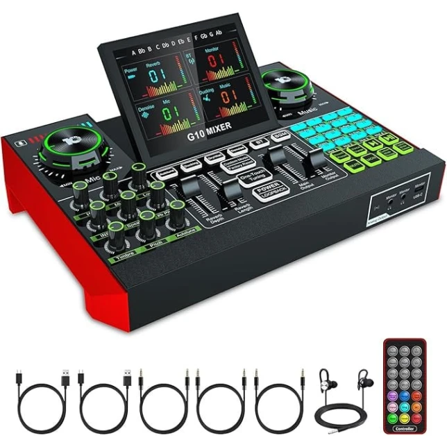 G10 Mixer Live Studio Canli Yayin aparati G10 Mixer Live Studio Canli Yayin aparati