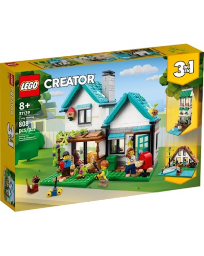 Konstruktor LEGO Creator 31139 Cozy House, 8+ yaş, 808 hissə