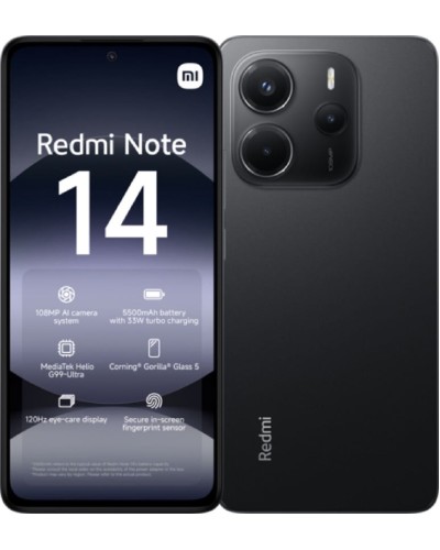 Smartfon Xiaomi Redmi Note 14 6GB/128GB Black (24117RN76O)