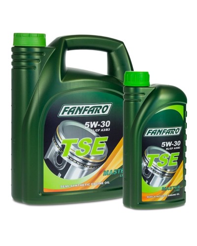 Yarısintetik motor yağı Fanfaro TSE 5W-30, 4 L