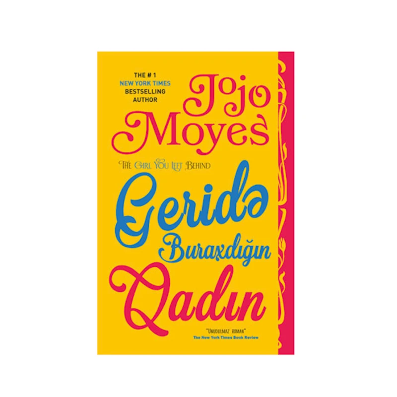 Kitab Qanun Nəşriyyatı Geridə buraxdığın qadın, müəllif Jojo Moyes Kitab Qanun Nəşriyyatı Geridə buraxdığın qadın, müəllif Jojo Moyes