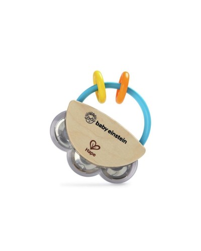 Çınqıldayan Hape Tiny Tambourine, plastik/taxta, rəngarəng