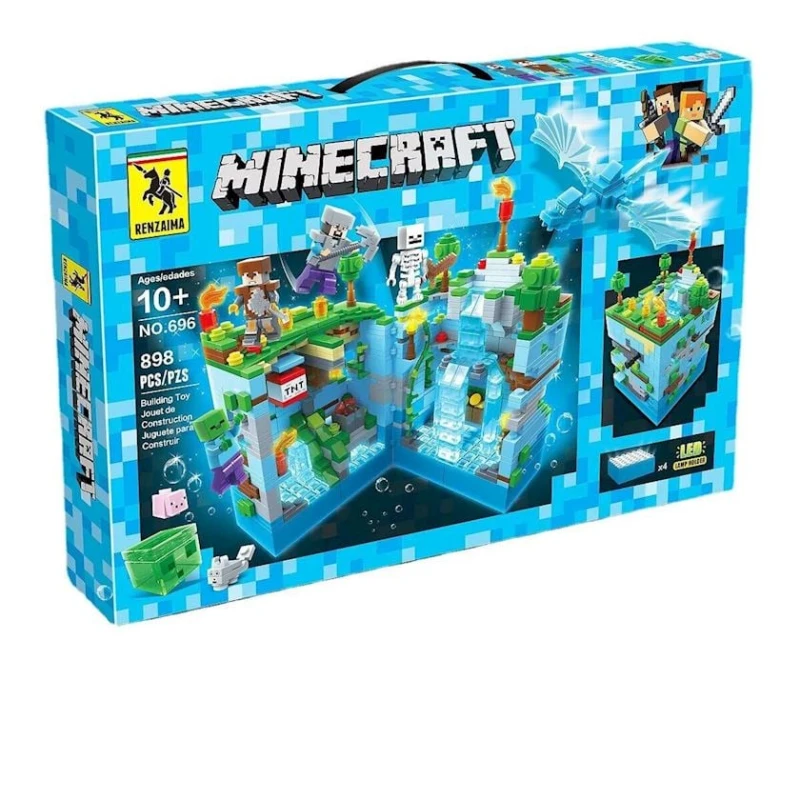 Konstruktor Renzaima Minecraft RM_696, 898 hissə Konstruktor Renzaima Minecraft RM_696, 898 hissə