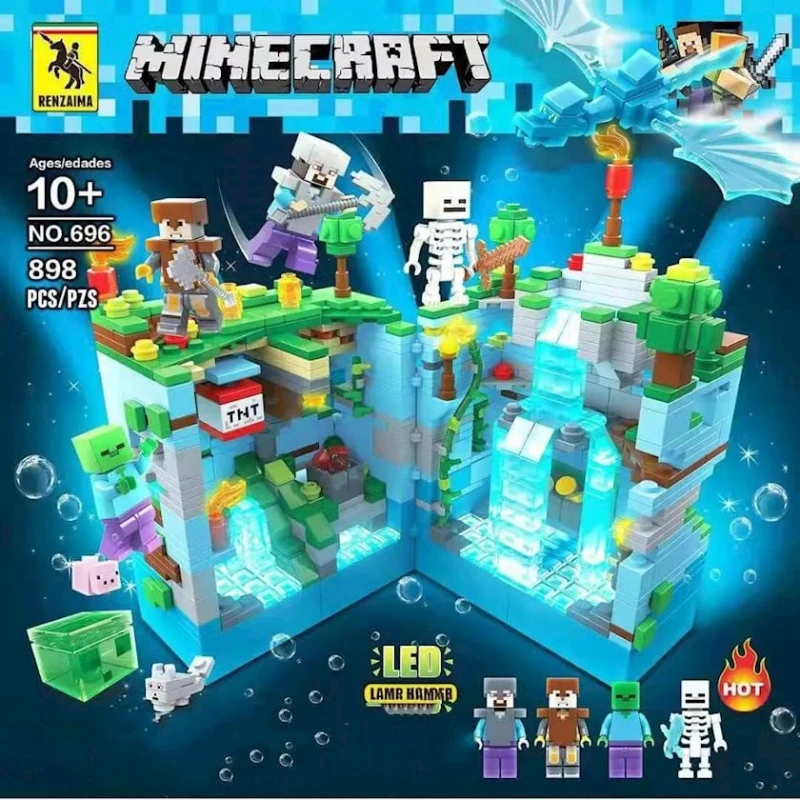 Konstruktor Renzaima Minecraft RM_696, 898 hissə Konstruktor Renzaima Minecraft RM_696, 898 hissə
