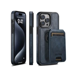 Çexol Suteni Apple iPhone 14 Pro Max üçün, mavi