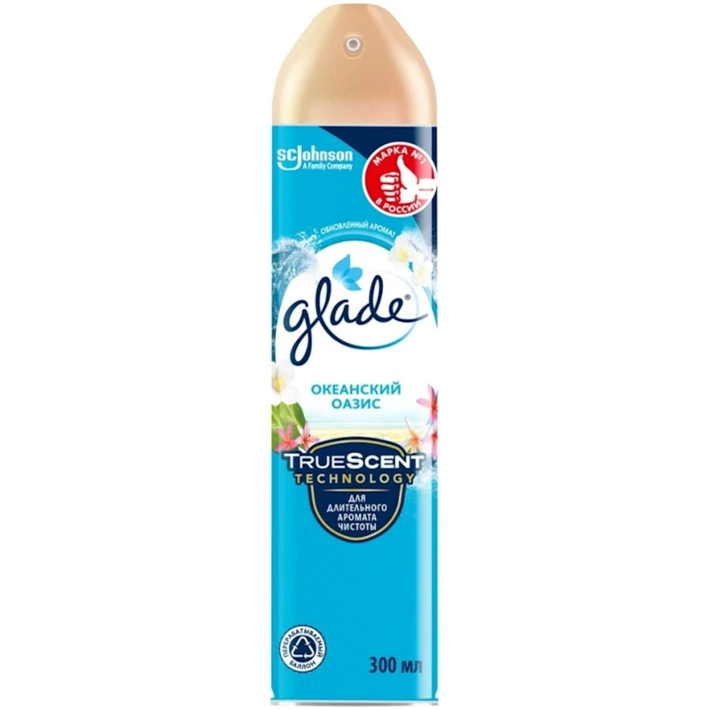 Освежитель воздуха Glade Океан, 300 мл Освежитель воздуха Glade Океан, 300 мл